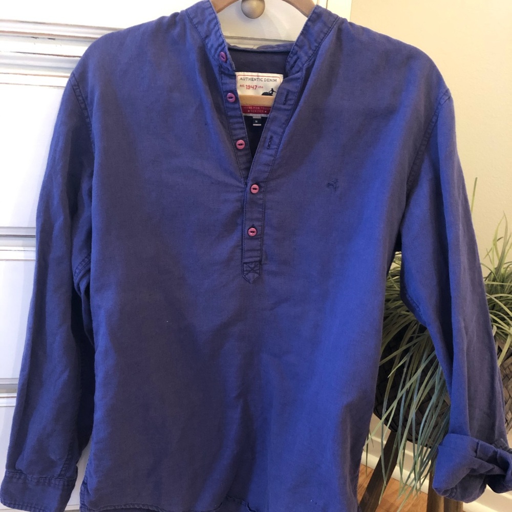 Vintage linen Wrangler Shirt